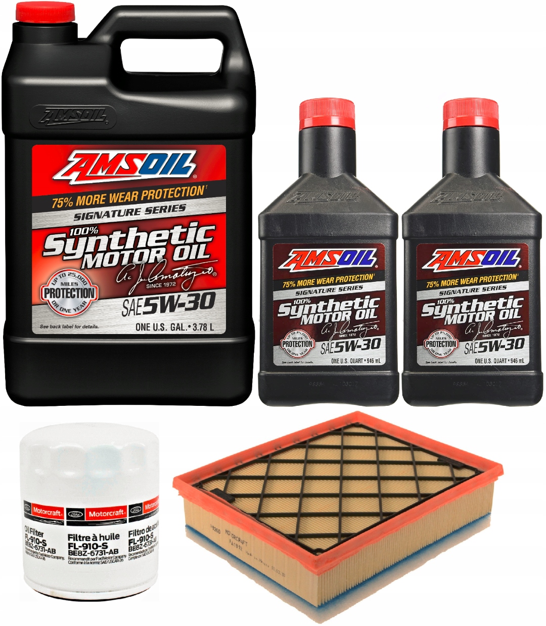 AMSOIL 5W30 + FILTRY FORD EDGE 2,0 2015-2023
