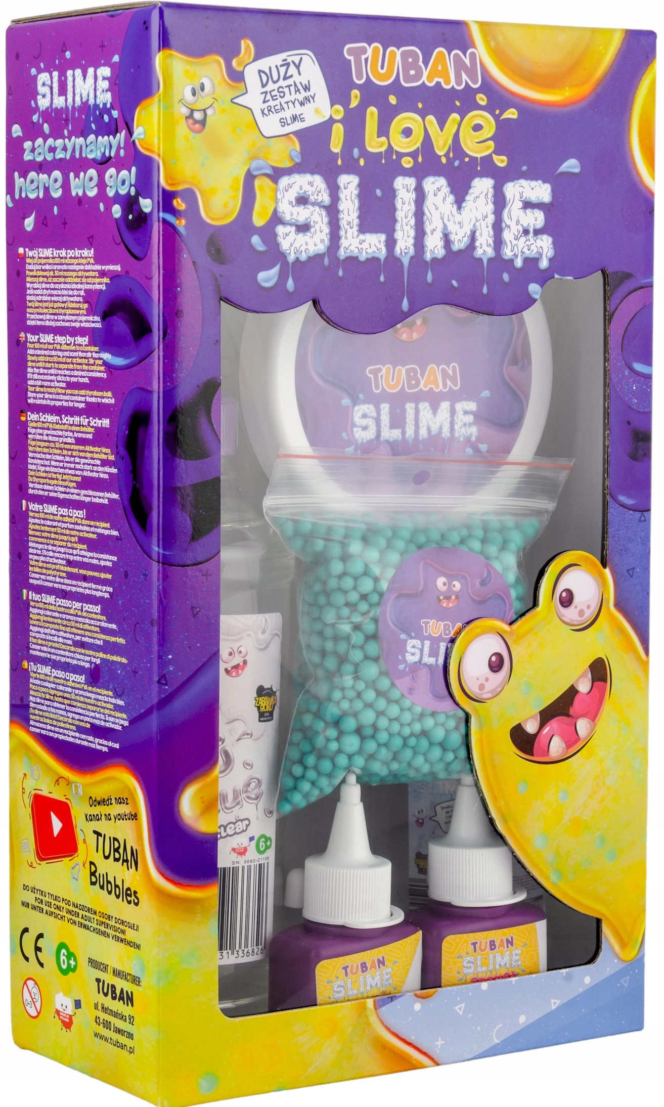 

Zestaw Do Robienia Glutów Slime Kreatywny Tuban