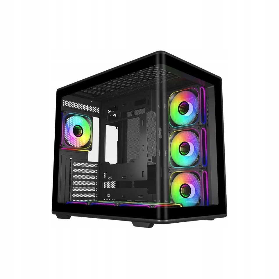 Cooler Master Obudowa Elite 600 black 7*ARGB Fan Version Hub
