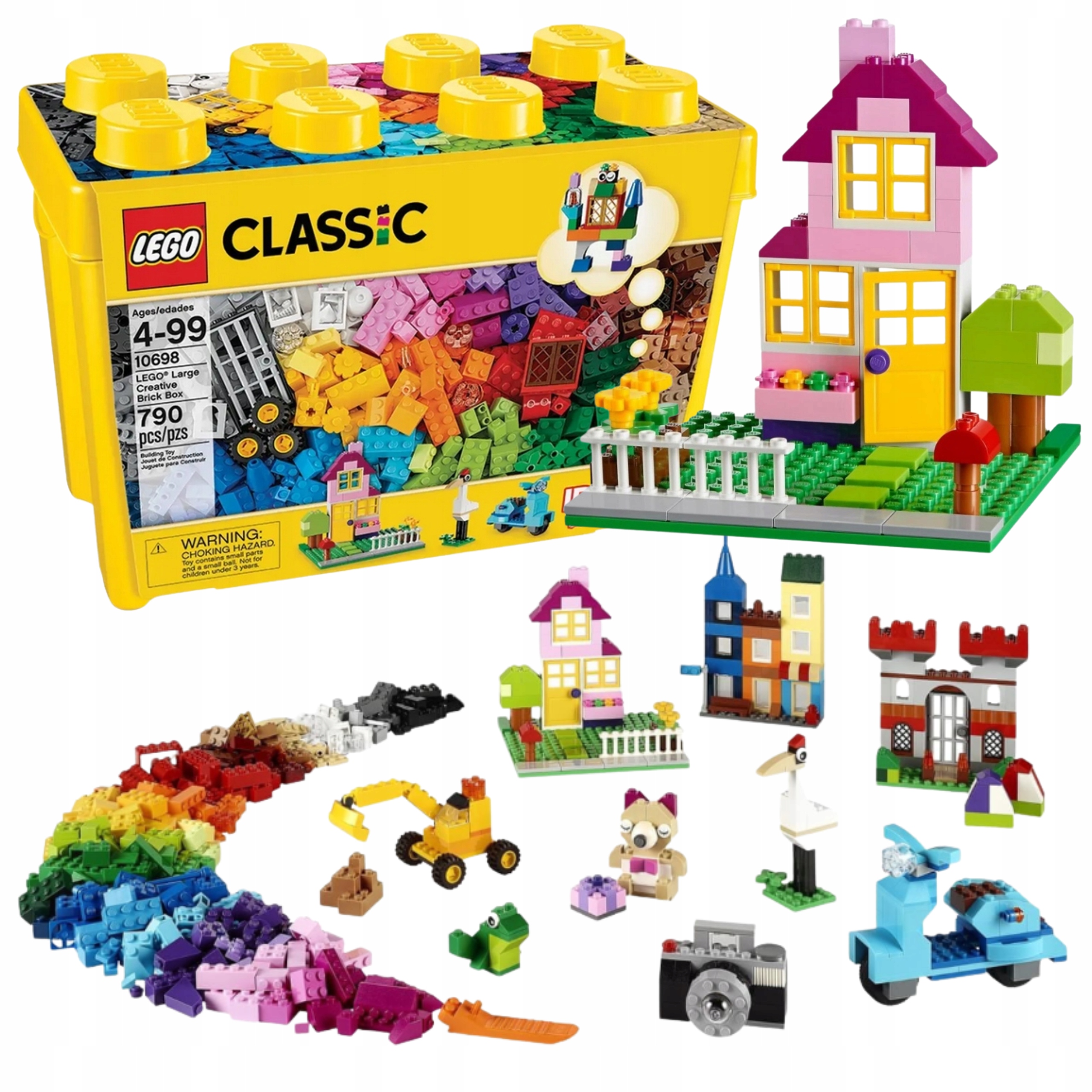 Lego Classic Kreatywne Klocki Duże Zestaw Klocków Święta Premium