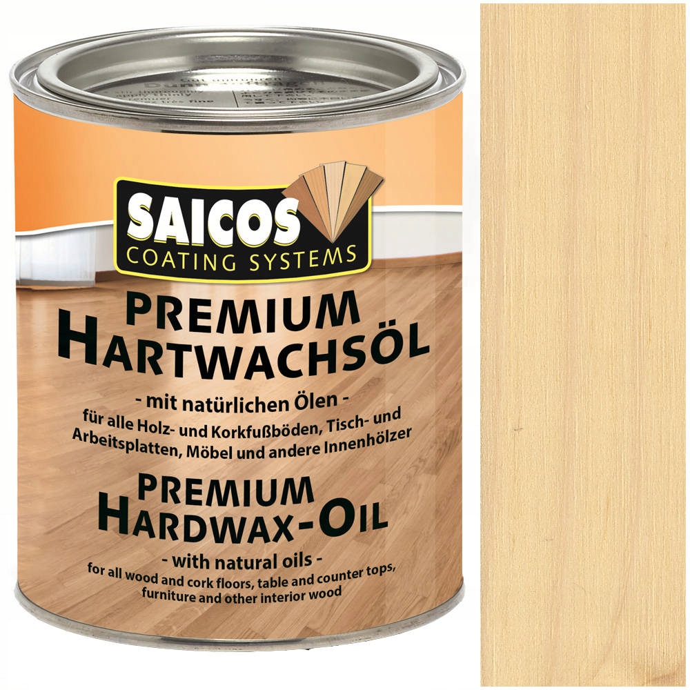 

Saicos wosk twardy olejny Satynowy Mat 3200 0,75L