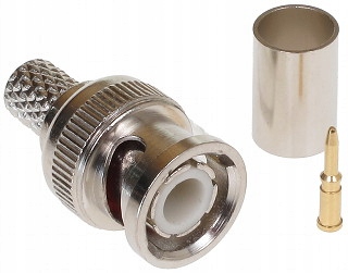 WTYK BNC RG-6 ZACISKANY NA KABEL KONCENTRYCZY RG 6