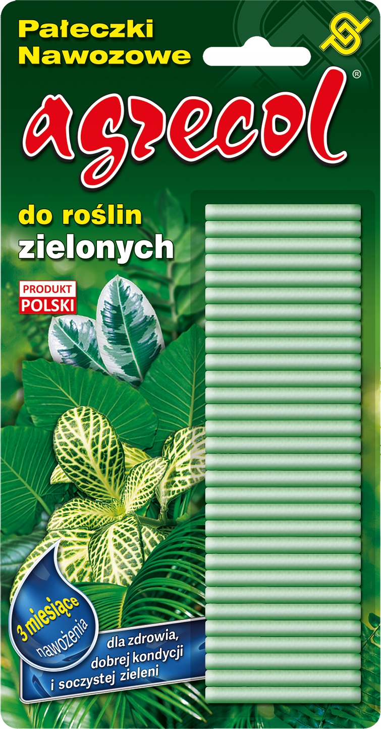 

Agrecol Pałeczki Nawozowe Do Roślin Zielonych 30SZ