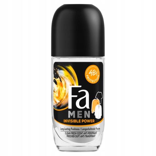 Fa Men Invisible Power 72h kuličkový antiperspirant s osvěžujícím účinkem