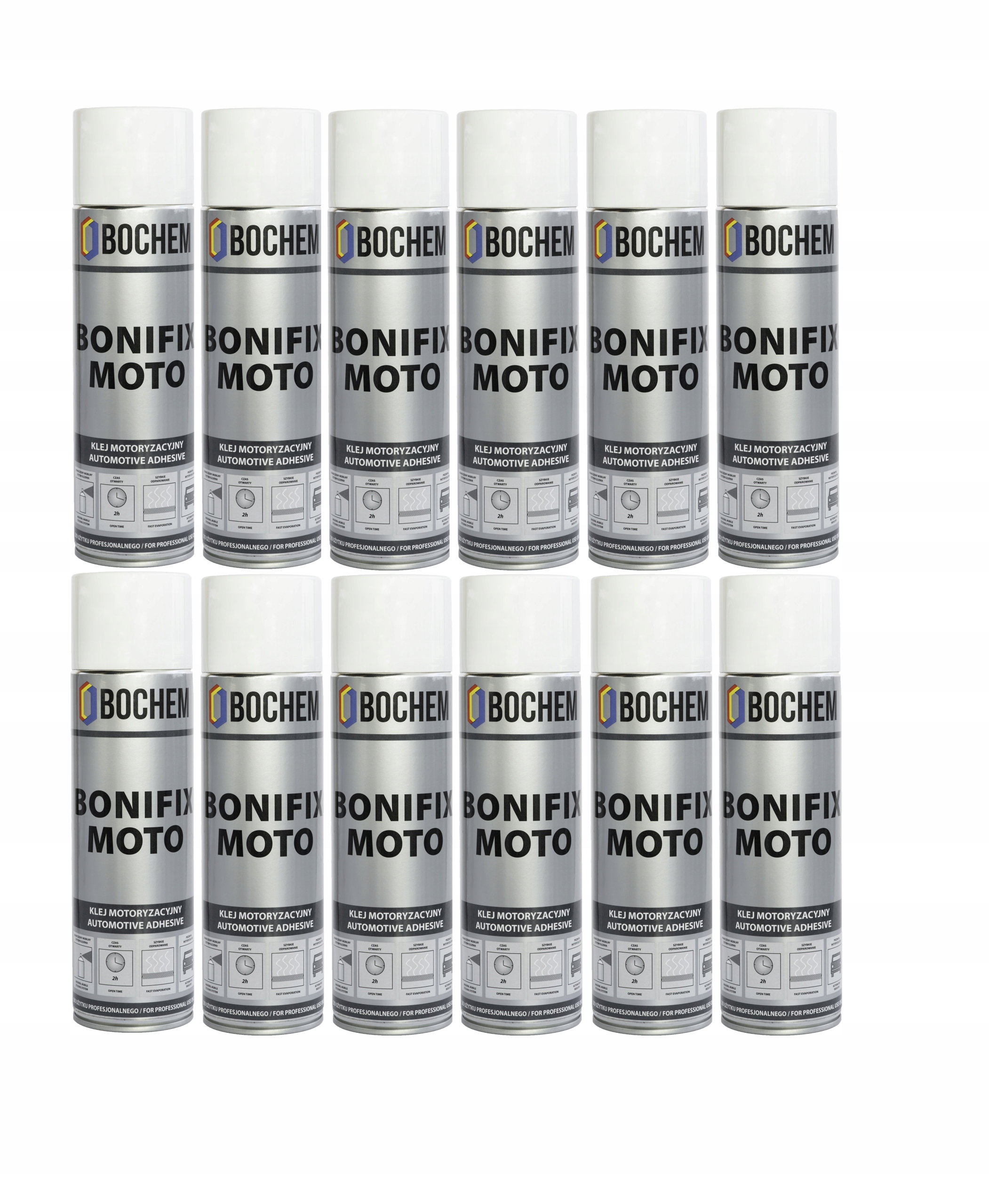 Veľmi Silné Lepidlo Na Automobilové Podstropy Spray 12 Kusov 500 ml
