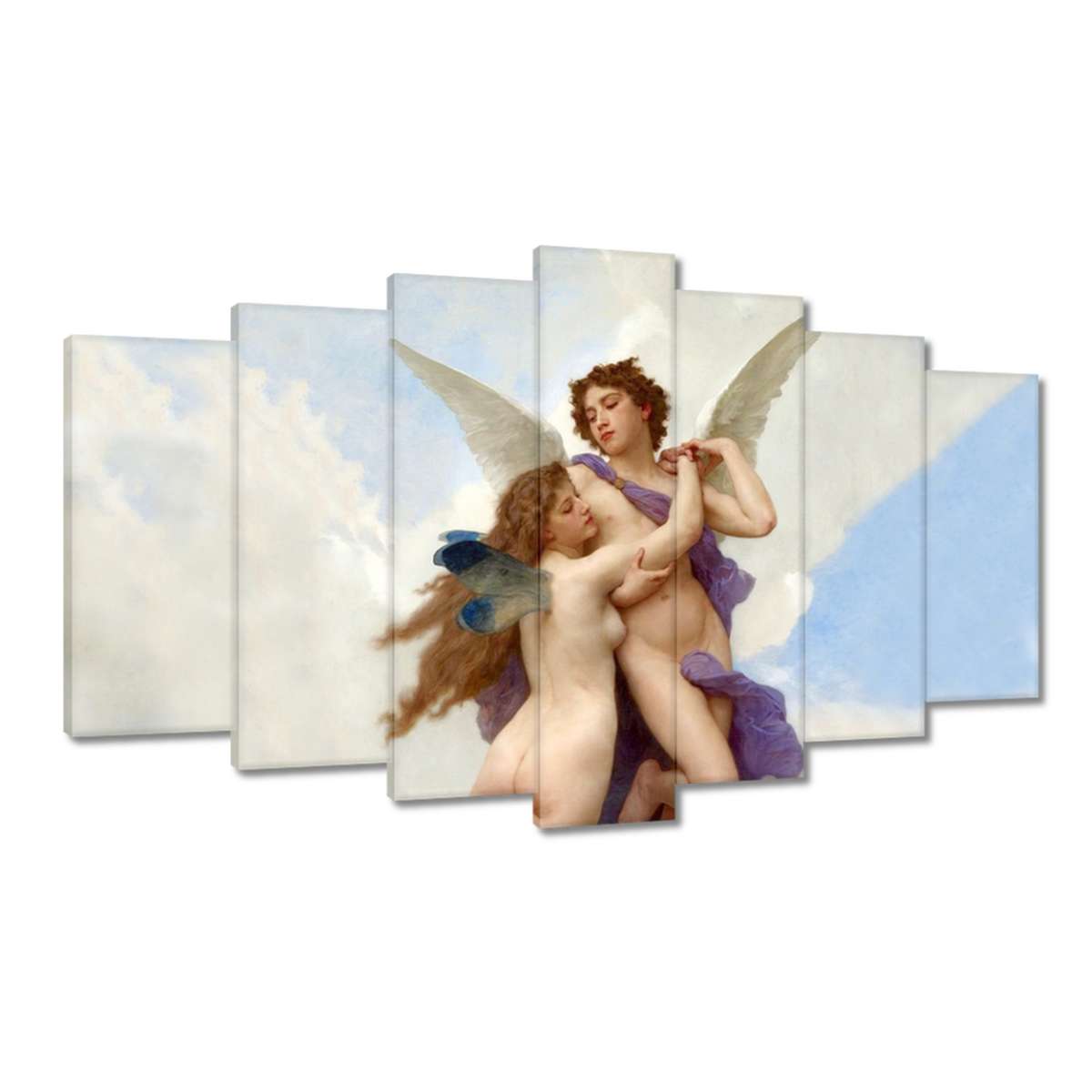 Obrazy 140x80 Bouguereau Andělé Láska