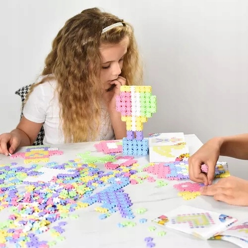 MELI Klocki Konstrukcyjne Minis Classic Pastel 400 sztuk Materiał plastik