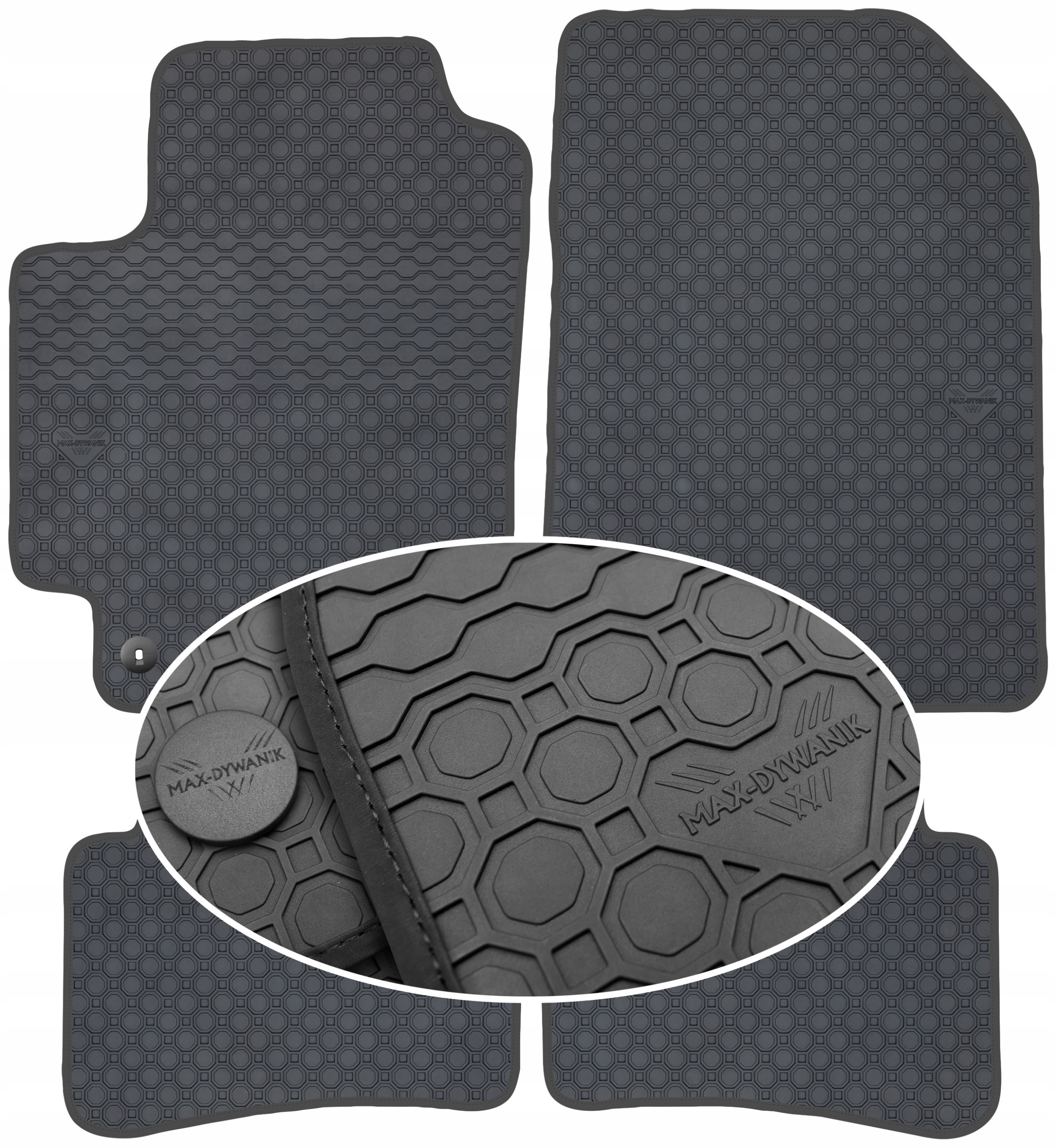 Kia Stonic 2017 Čierne koberčeky