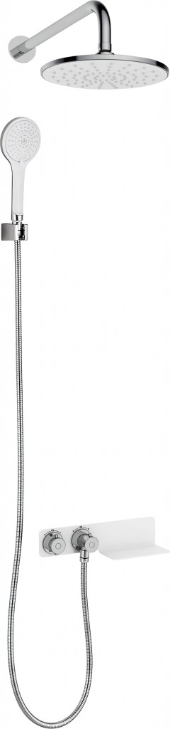 Lobelia dvojkliková, termostatická Sprchová súprava pod omietku, s termosta
