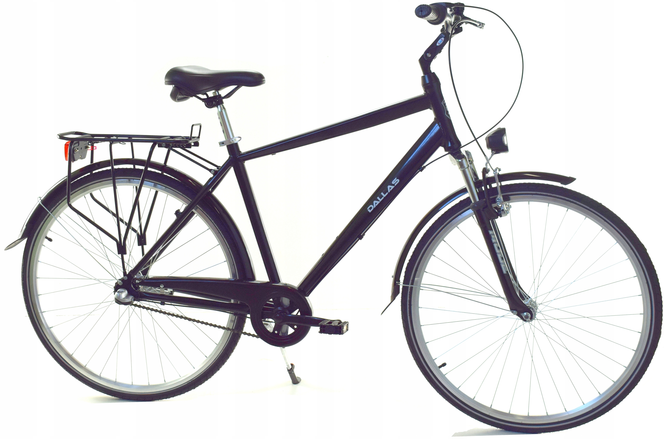 Rower miejski trekkingowy Dallas 28 aluminiowa rama, 3 biegi Nexus