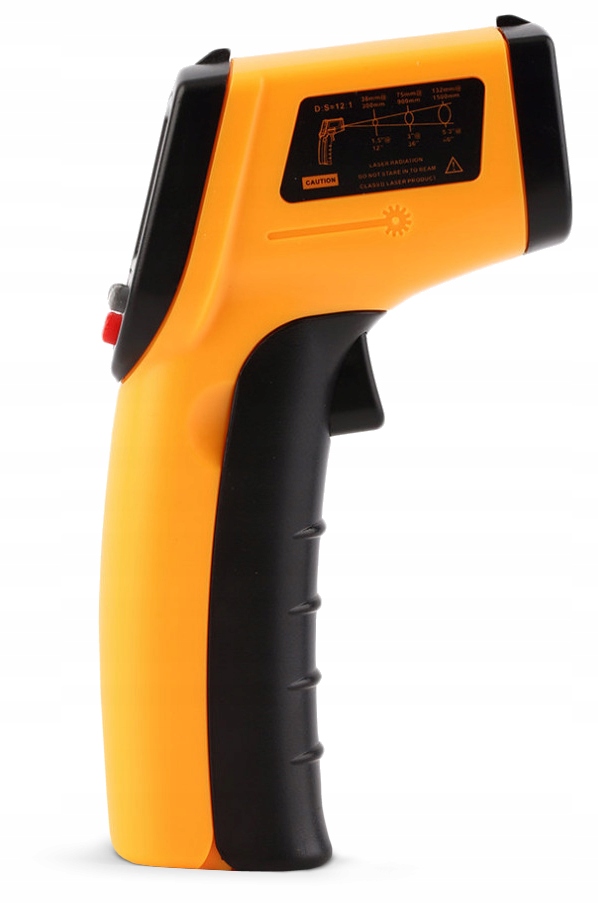 PIROMETR TERMOMETR LASEROWY BEZDOTYKOWY MIERNIK NA PODCZERWIEŃ -50 +400 Marka Benetech