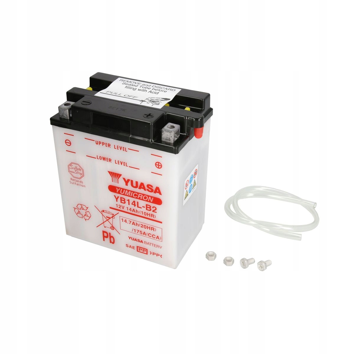 Batéria Yuasa 12V 14Ah 175A P+ YB14L-B2 sada ovládača #35