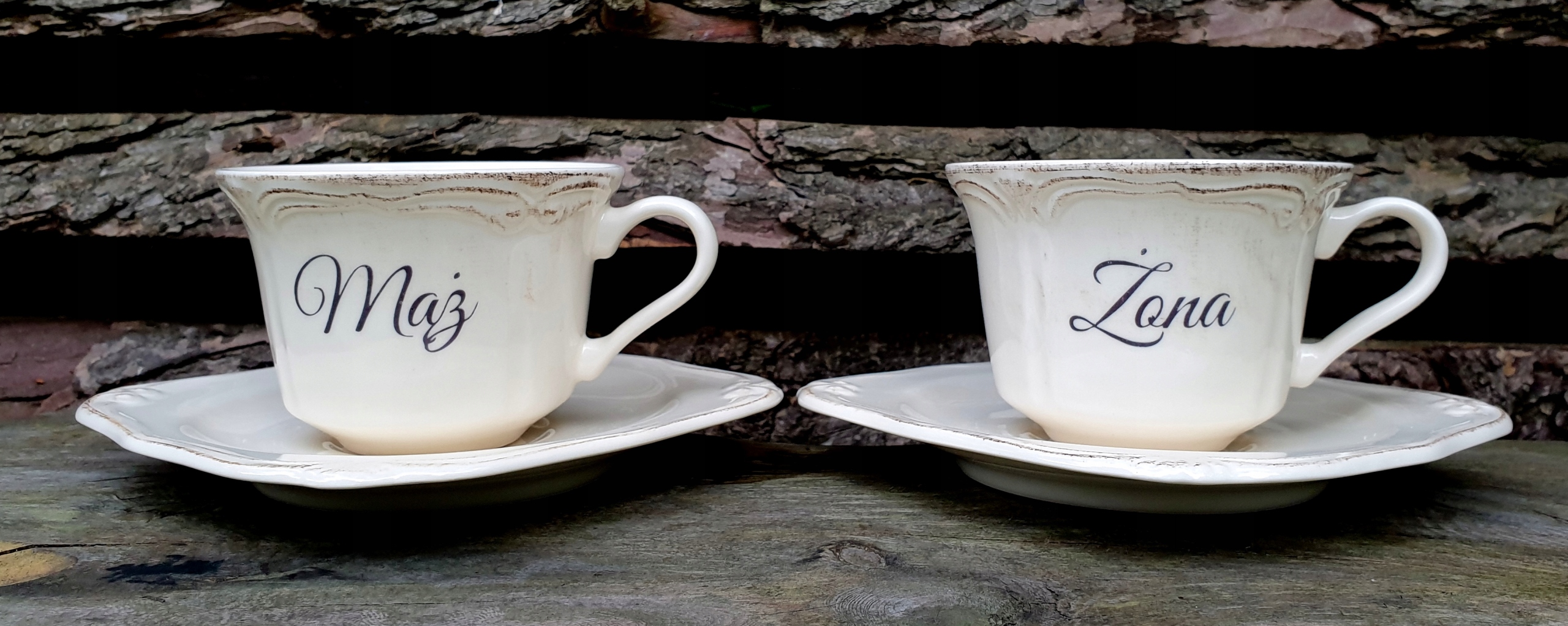 PREZENT NA ŚLUB Komplet ręczników MĄŻ i ŻONA Kod producenta 86CD-51036