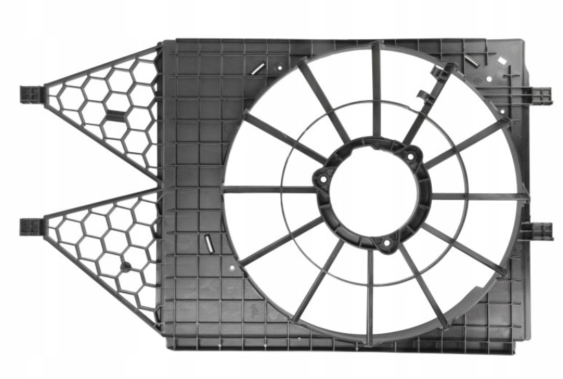 6R0121207 - SEAT IBIZA 6J 2008-КОРПУС ВЕНТИЛЯТОРА