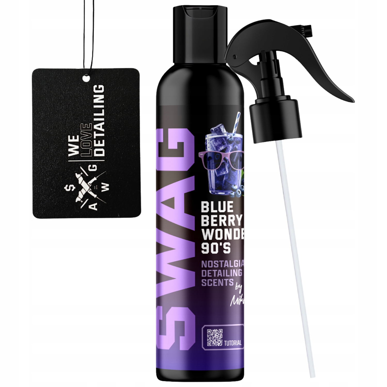 Swag Blueberry Wonder 90's 150ml zapach samochodowy zawieszka