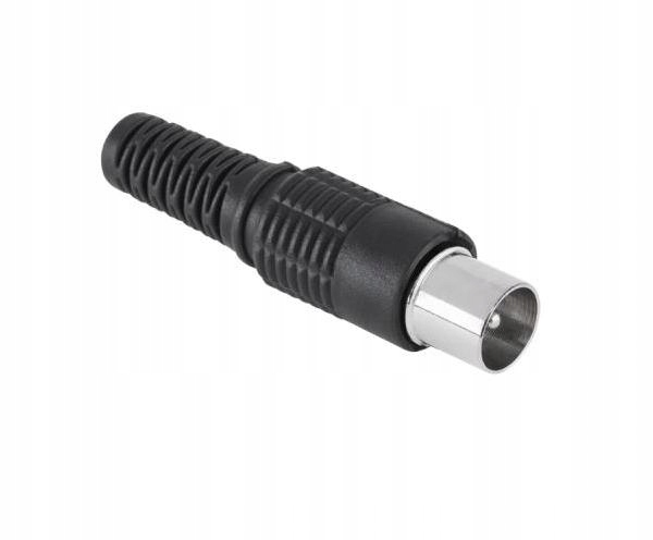 

Wtyk antenowy Tv Czarny (WTY0250N)