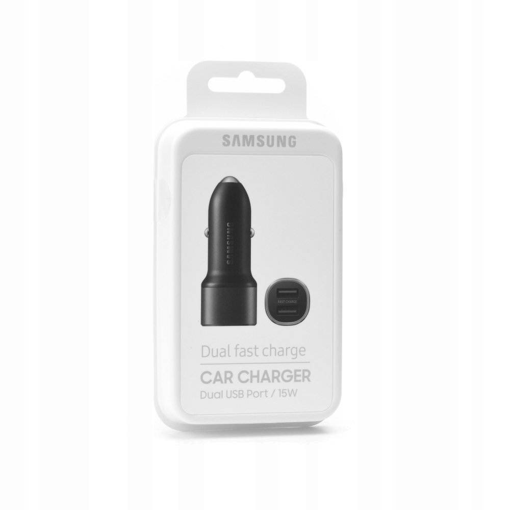 

Oryginalna ładowarka samochodowa Samsung 2A czarny