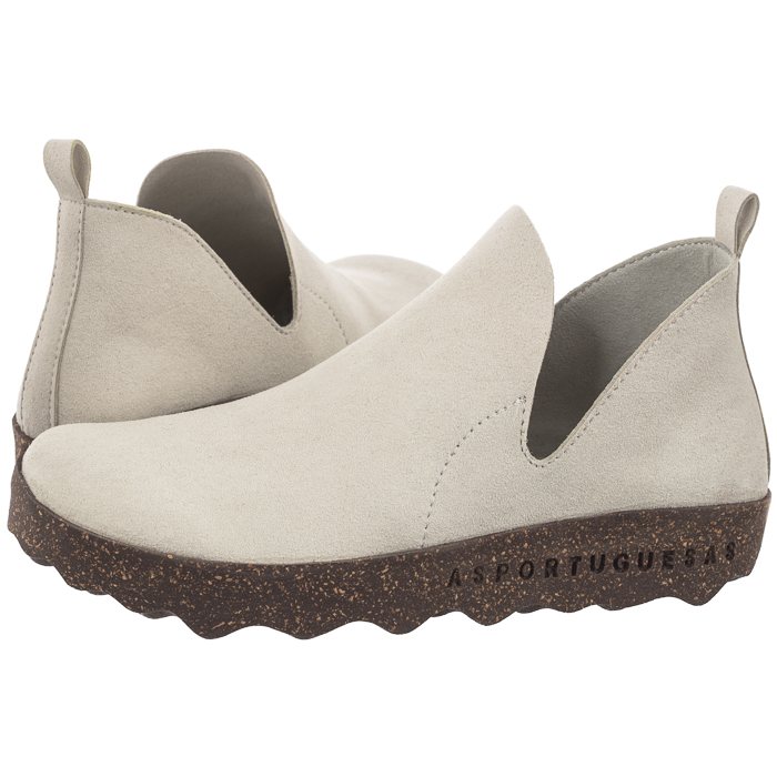 Dámské boty Asportuguesas Cloe L Eco Sued Offwhite P018214011 Béžová