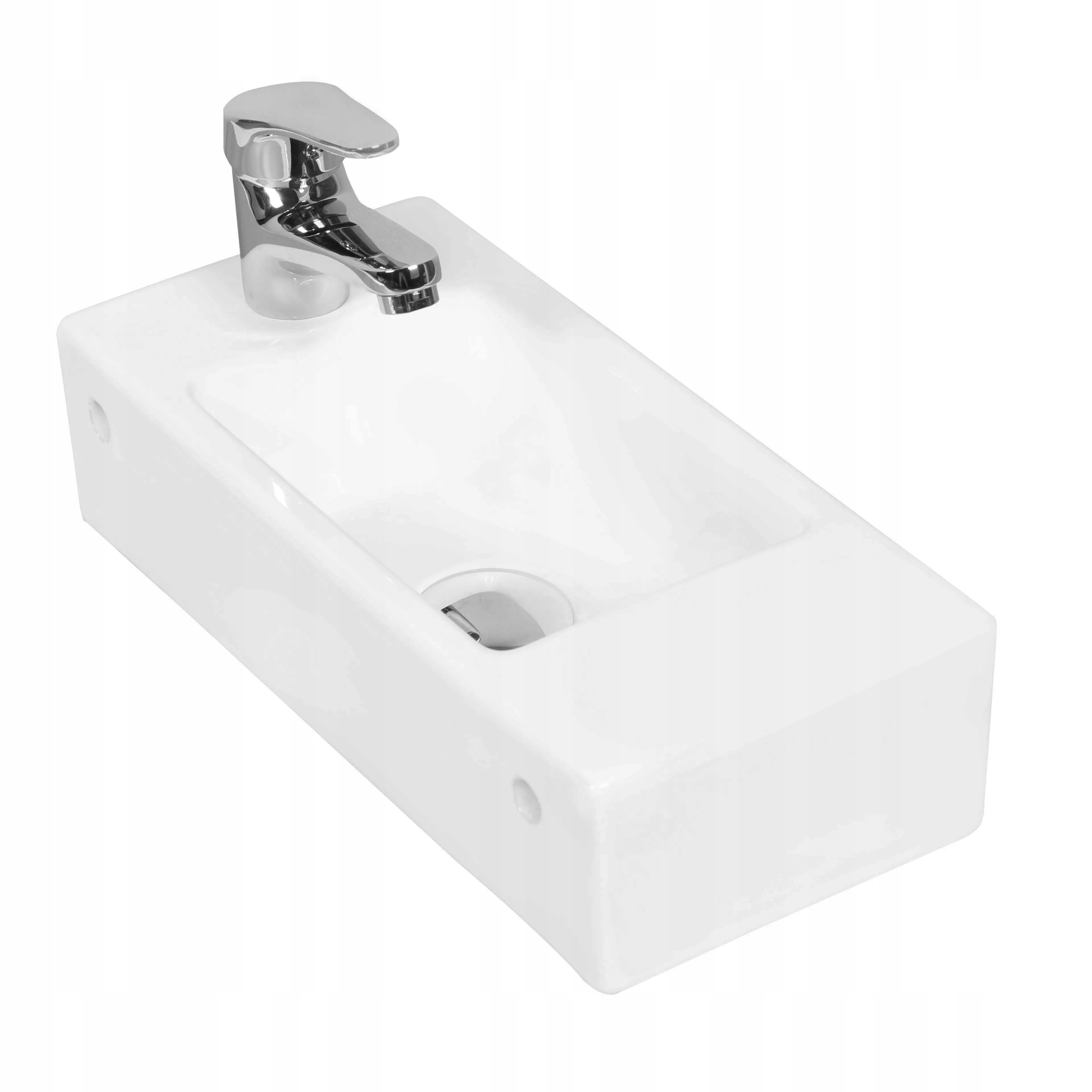 MINI BATERIA ŁAZIENKOWA UMYWALKOWA KRAN DO MAŁYCH UMYWALEK NISKA MAŁA Kod producenta 6001007-1