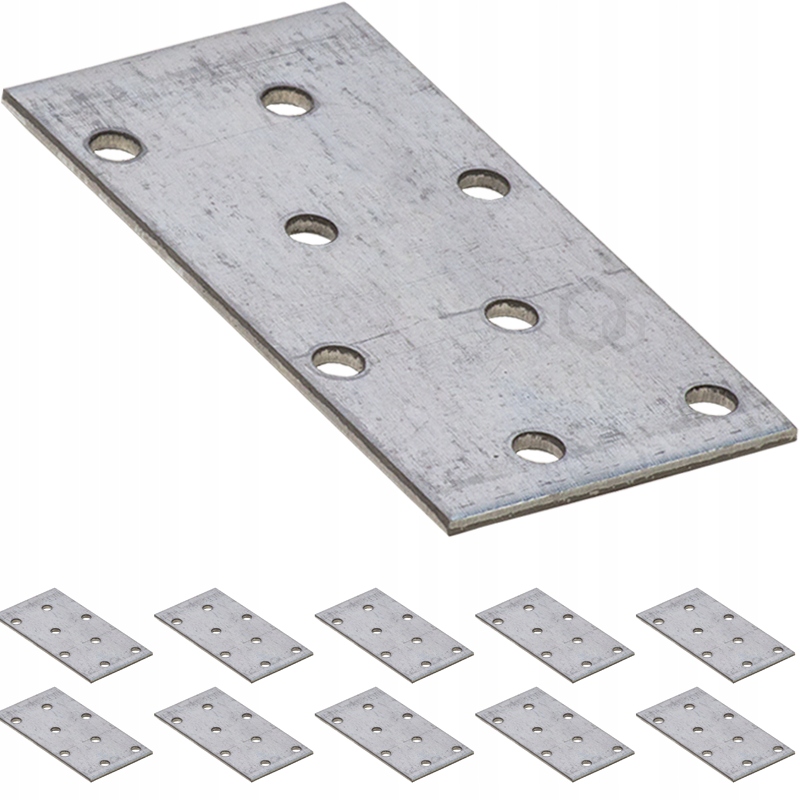 

PP1 Płytka Perforowana Łącznik Płaski 40x80 10szt