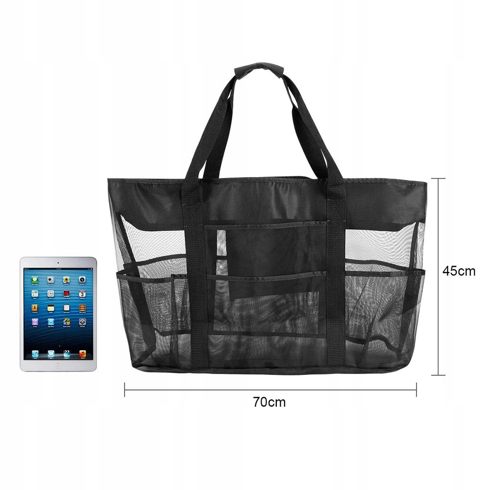 TORBY NA ŻYWNOŚĆ ZEWNĘTRZNE Z SIATKI NA RAMIĘ Rodzaj inny