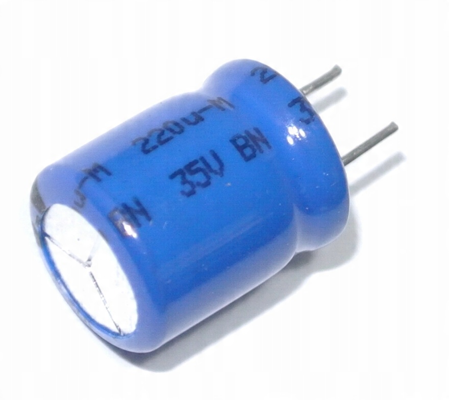 

220uF 35V 105' Vishay Low Impedance Long Life _x10