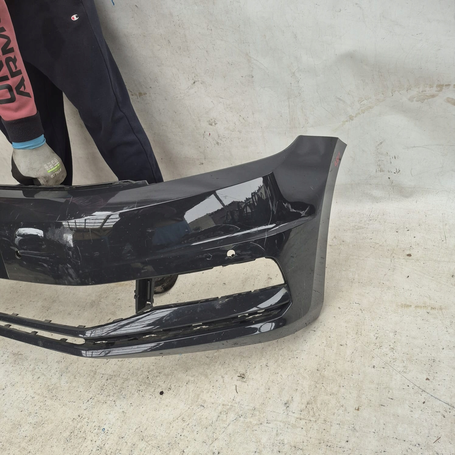 VW TOURAN II 2 15-> bumper front front 4XPDC
