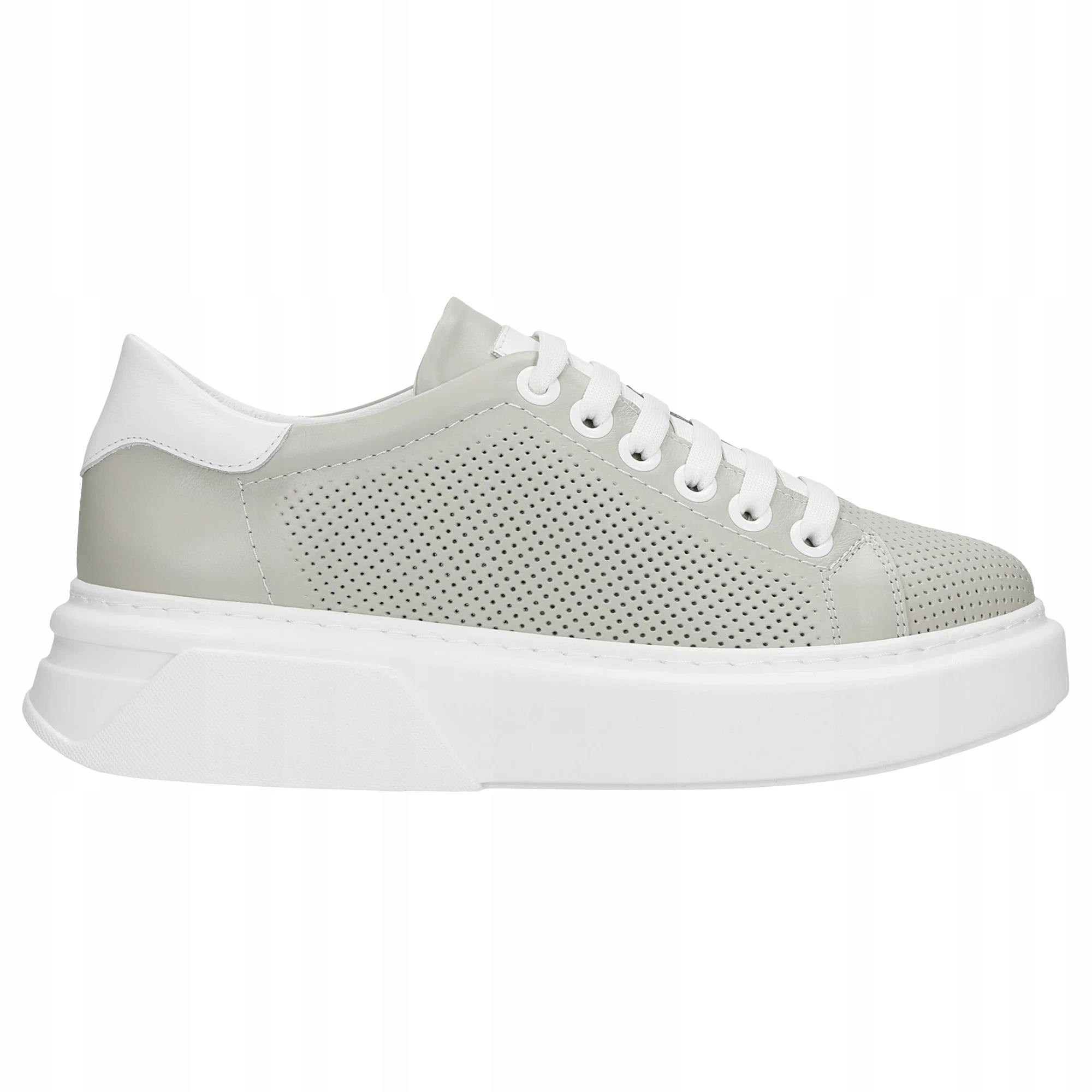 

Buty Wojas Półbuty damskie trampki szare r. 38