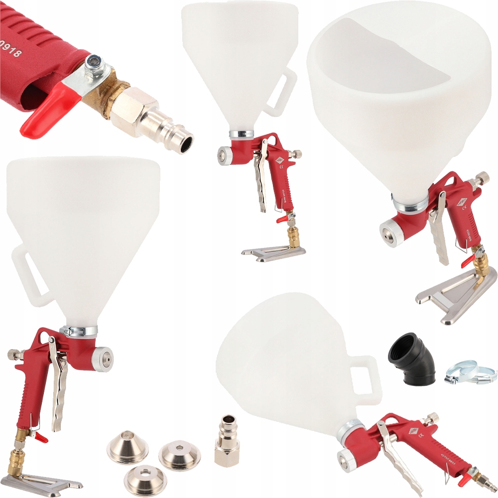 AIRPRESS 45260 PISTOLET DO TYNKÓW 5L 4,6,8MM 3"