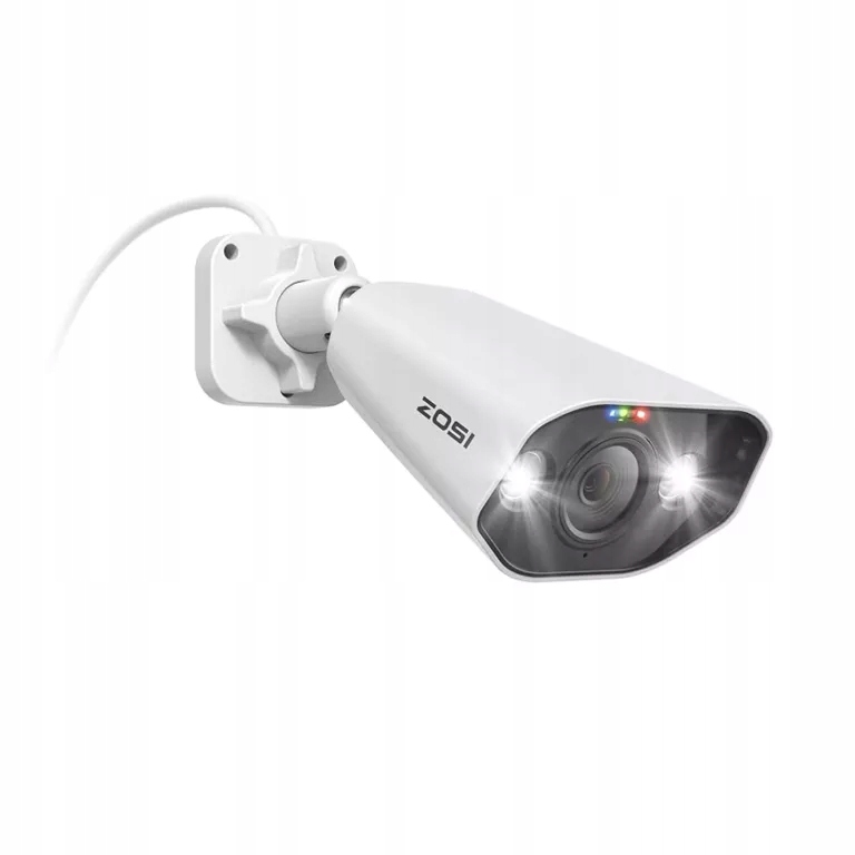 ZOSI 4K IP CAMERA POE SECURITY CAMERA TWO WAY AUDIO 8MP ULTRA HD COLOR NIG