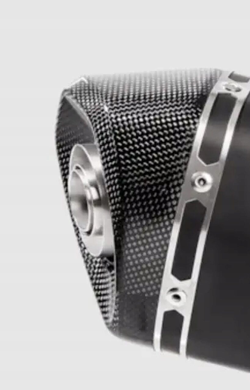 Koncovka výfuku Akrapovic End Cap V-EC439 Carbon Fiber