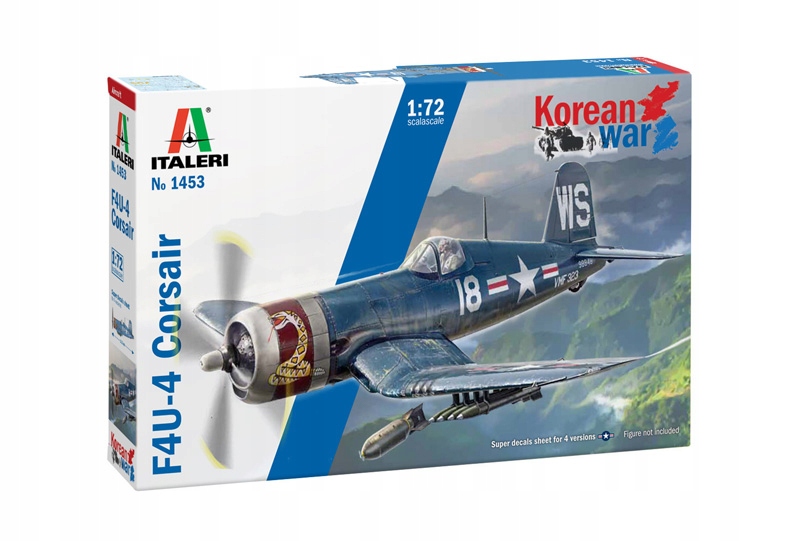 F4U-4 Corsair Korean War Italeri 1453