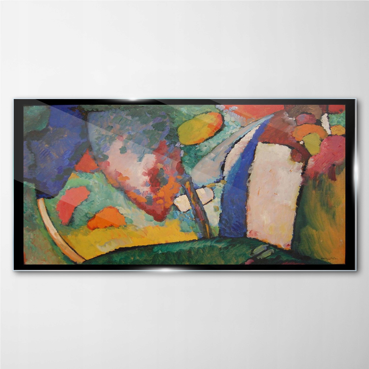 

Foto-obraz na szkle Wodospad Kandinsky 100x50 cm