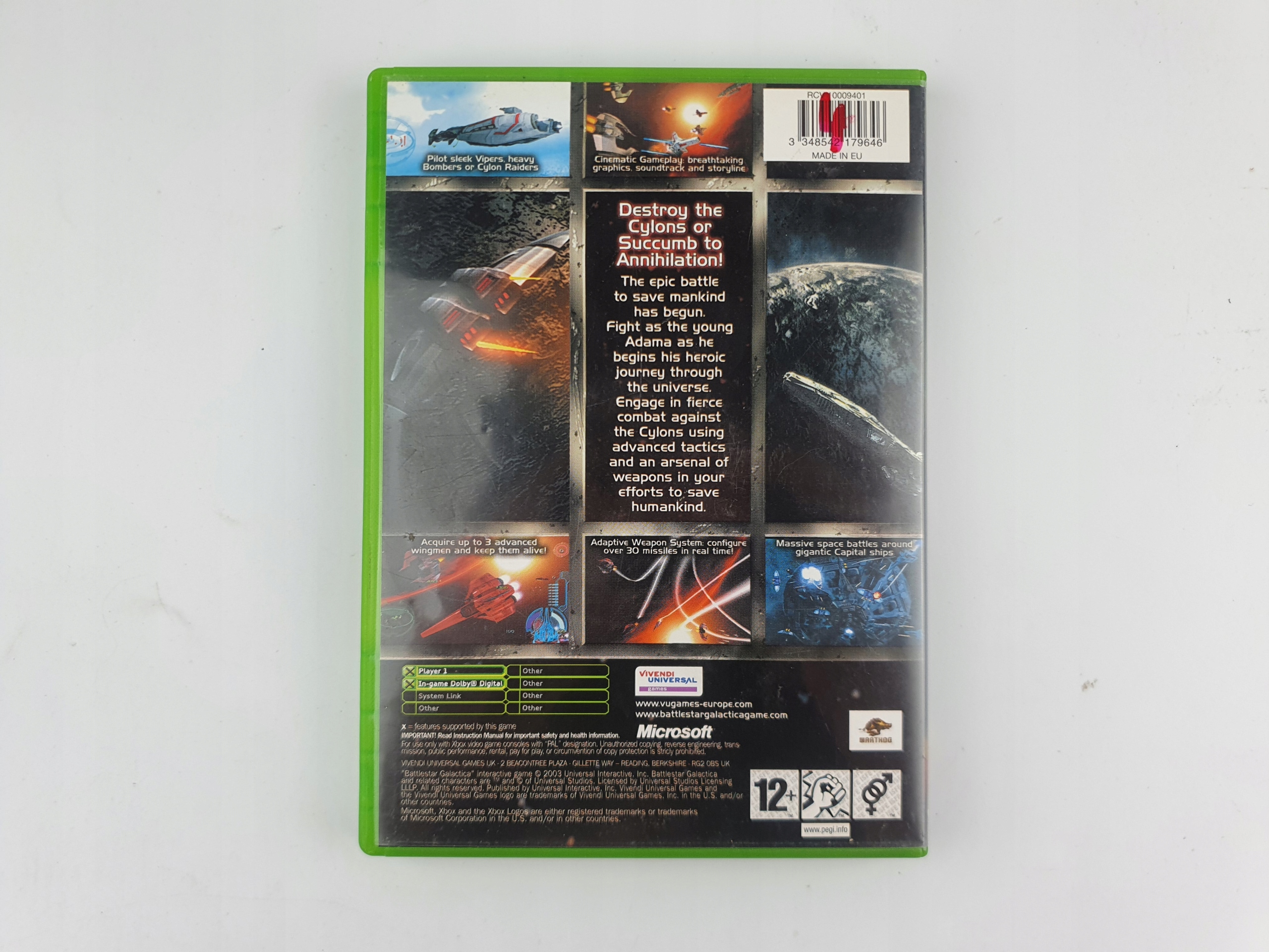 Gra BATTLESTAR GALACTICA Xbox (eng) (5) i Producent inny