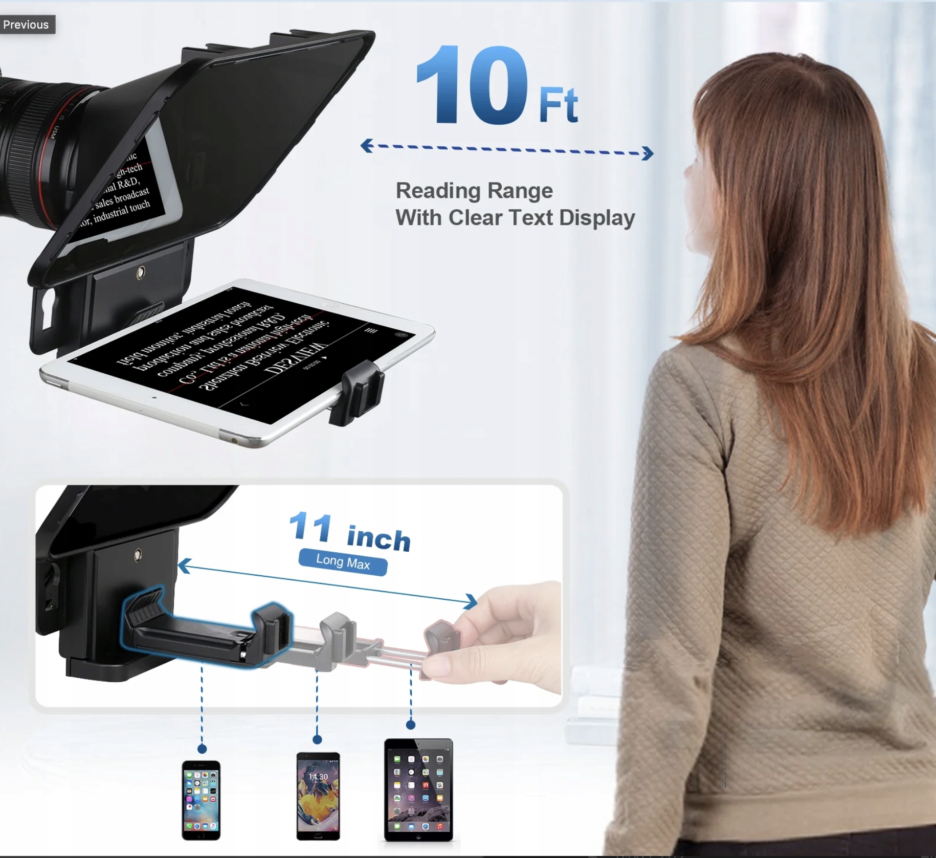 Teleprompter Desview T3 Producent Inna