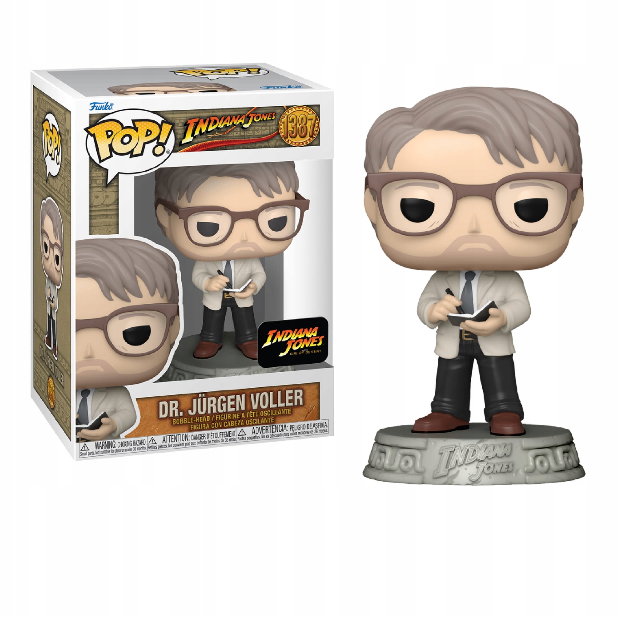 Funko pop! Indiana Jones Dr. Jurgen Voller #1387