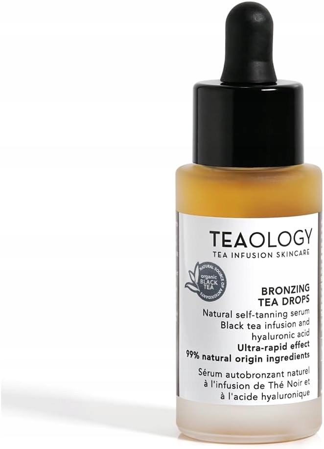 Tealogy ultra rychlé samoopalovací sérum ve kapkách s kyselinou hyaluronovou 30ml