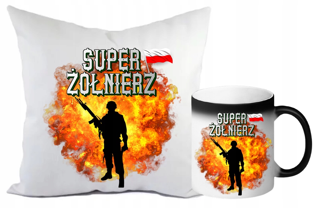 

Poduszka Kubek Dla Żołnierza Wojskowego