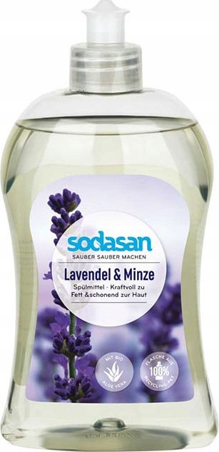 

Naturalny Płyn Do Mycia Naczyń Lawenda Mięta 500ml