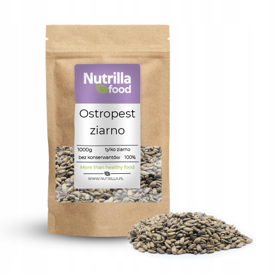 

Ostropest Plamisty Ziarno 1kg Nutrila Food