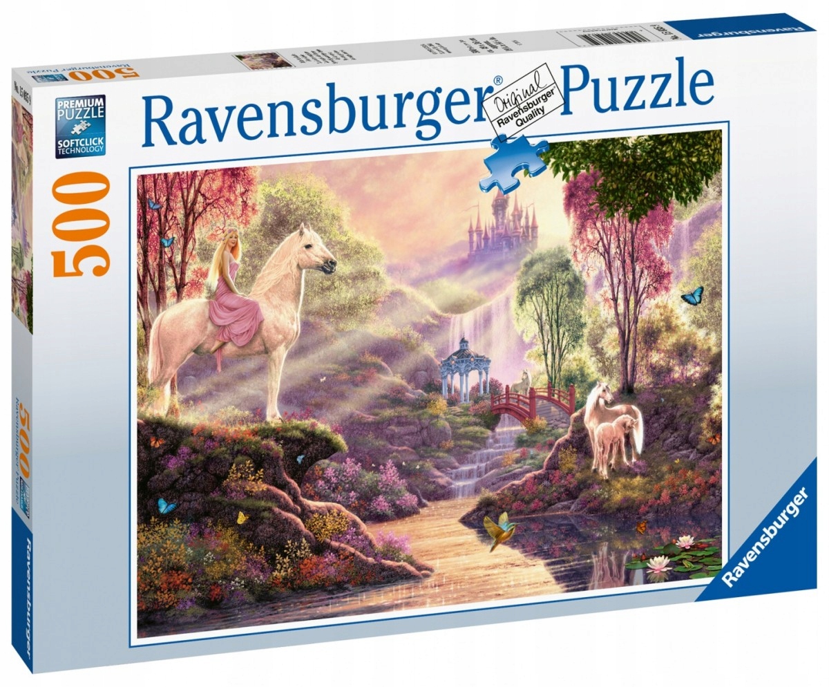 

Ravensburger 500el puzzle Puzle konturowe