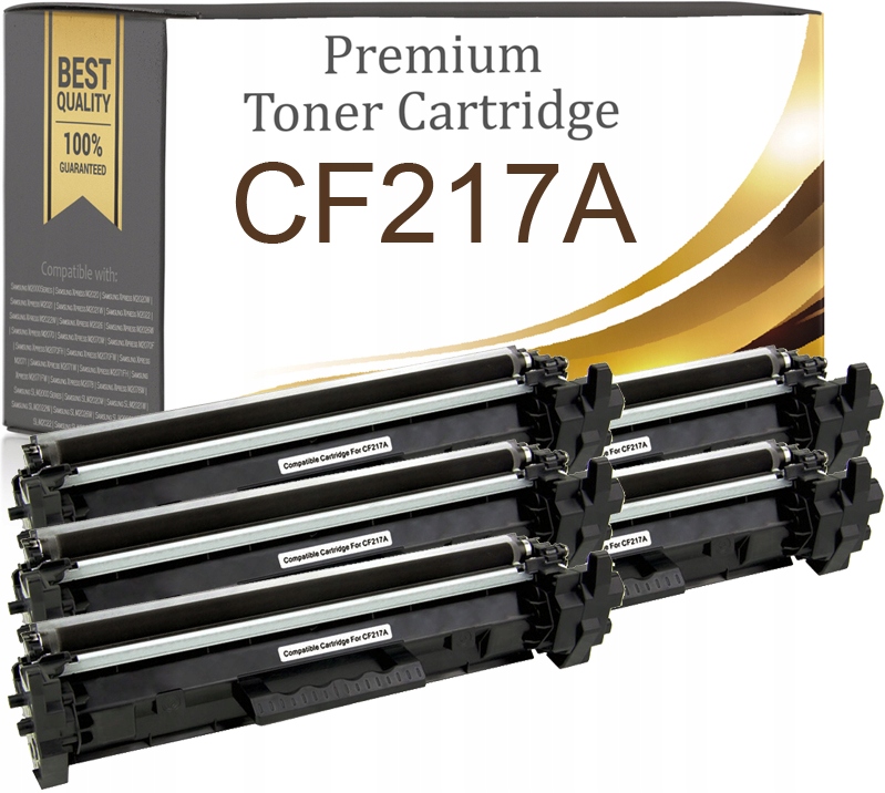 5x Toner XL Pro Hp Laserjet Pro M102a M102w Mfp M130a M130fw M130nw CF217A