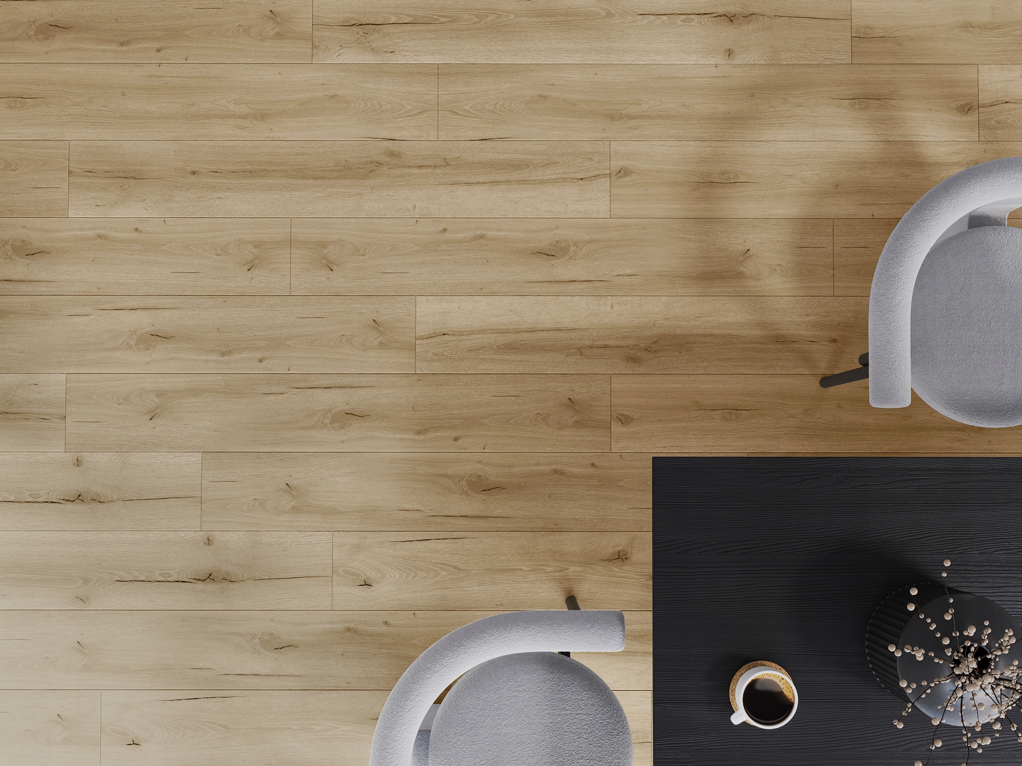 MEXEN BUFFALO PANELE WINYLOWE SPC 6,5 MM PODKŁAD IXPE 4 V-FUGA DĄB Klasa użyteczności 32