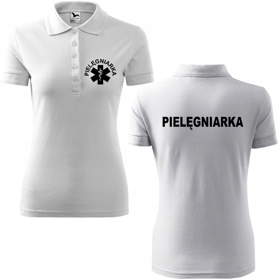 

Damska Koszulka polo Pielęgniarka 00 Xs
