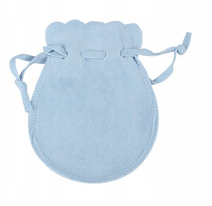 AKSAMITNY WORECZEK NA KOŚCI MONETY SAKIEWKA 9X12CM