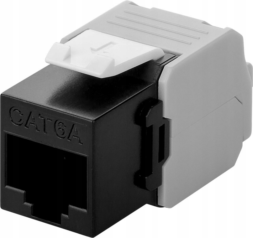 

Moduł Keystone RJ45 kat.6A Utp 500 MHz Czarny