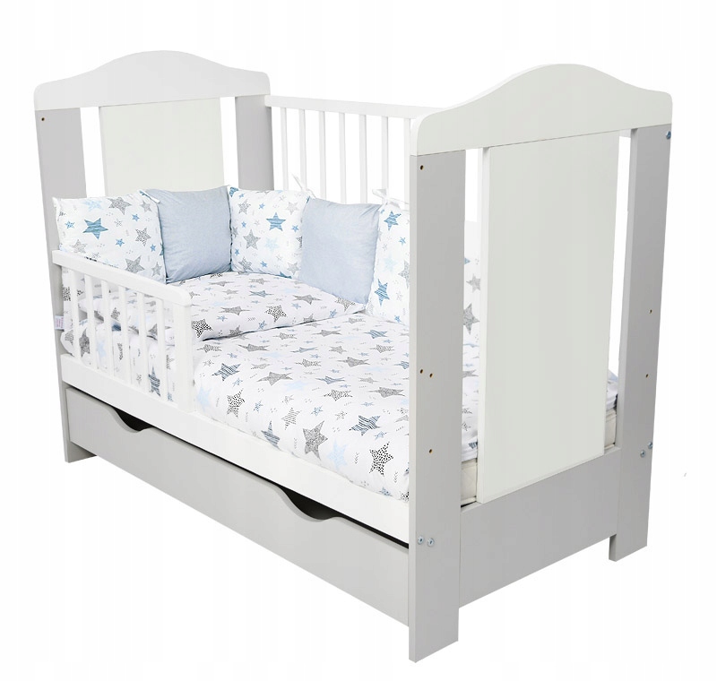 15el ŁÓŻECZKO Z SZUFLADĄ TAPCZANIK MATERAC POŚCIEL