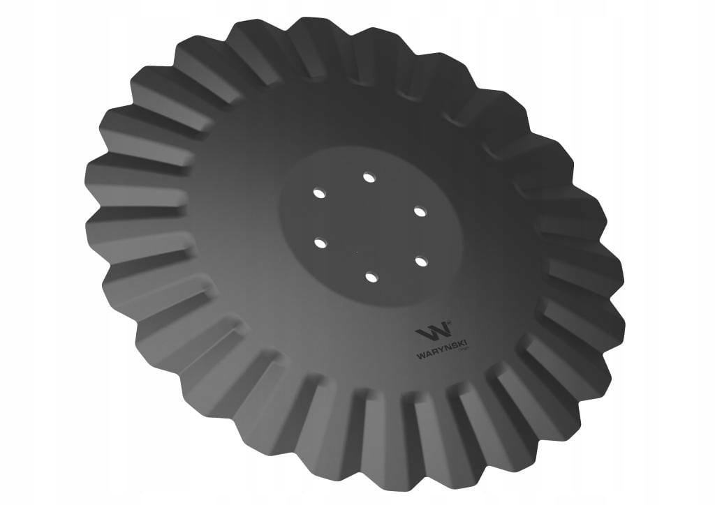 Talíř lisovaný fi 560 uchycení 6/120 tloušťka 5 mm ocel borová, Waryński 8