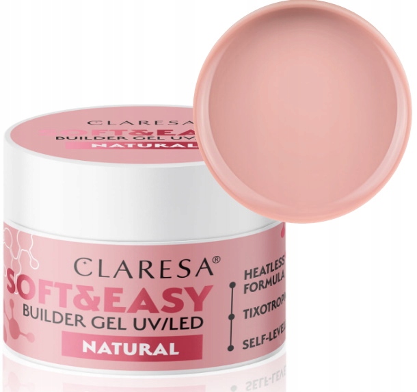 

Claresa żel budujący Soft&Easy Natural 45g