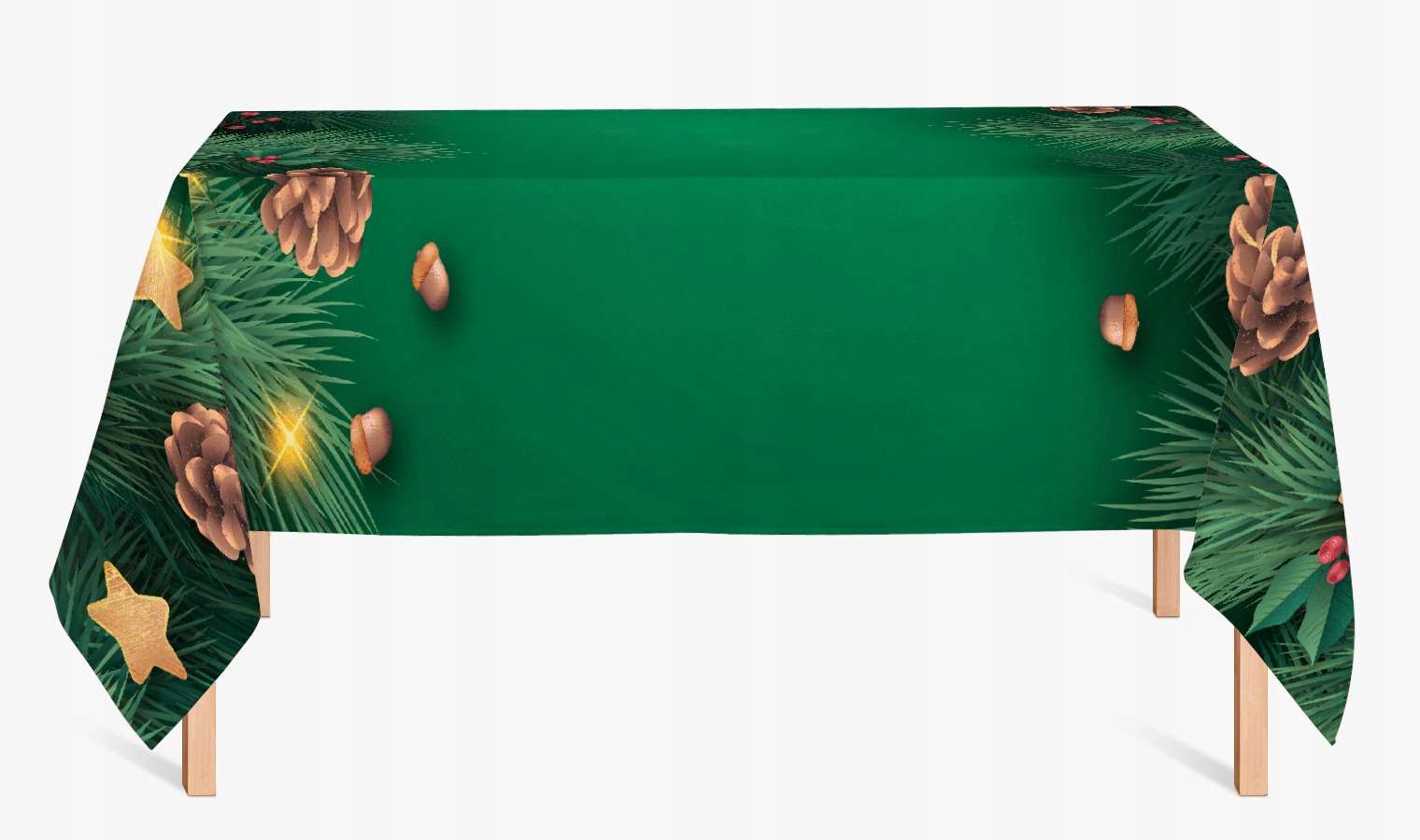 OBRUS ŚWIĄTECZNY NA STÓŁ 180x110 BOŻE NARODZENIE DECOR ŚWIĘTA 052 Marka Studioflag